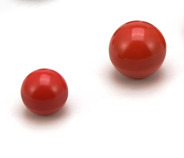 Einfach zu bedienender und staubdichter Ballformknauf für Maschinen